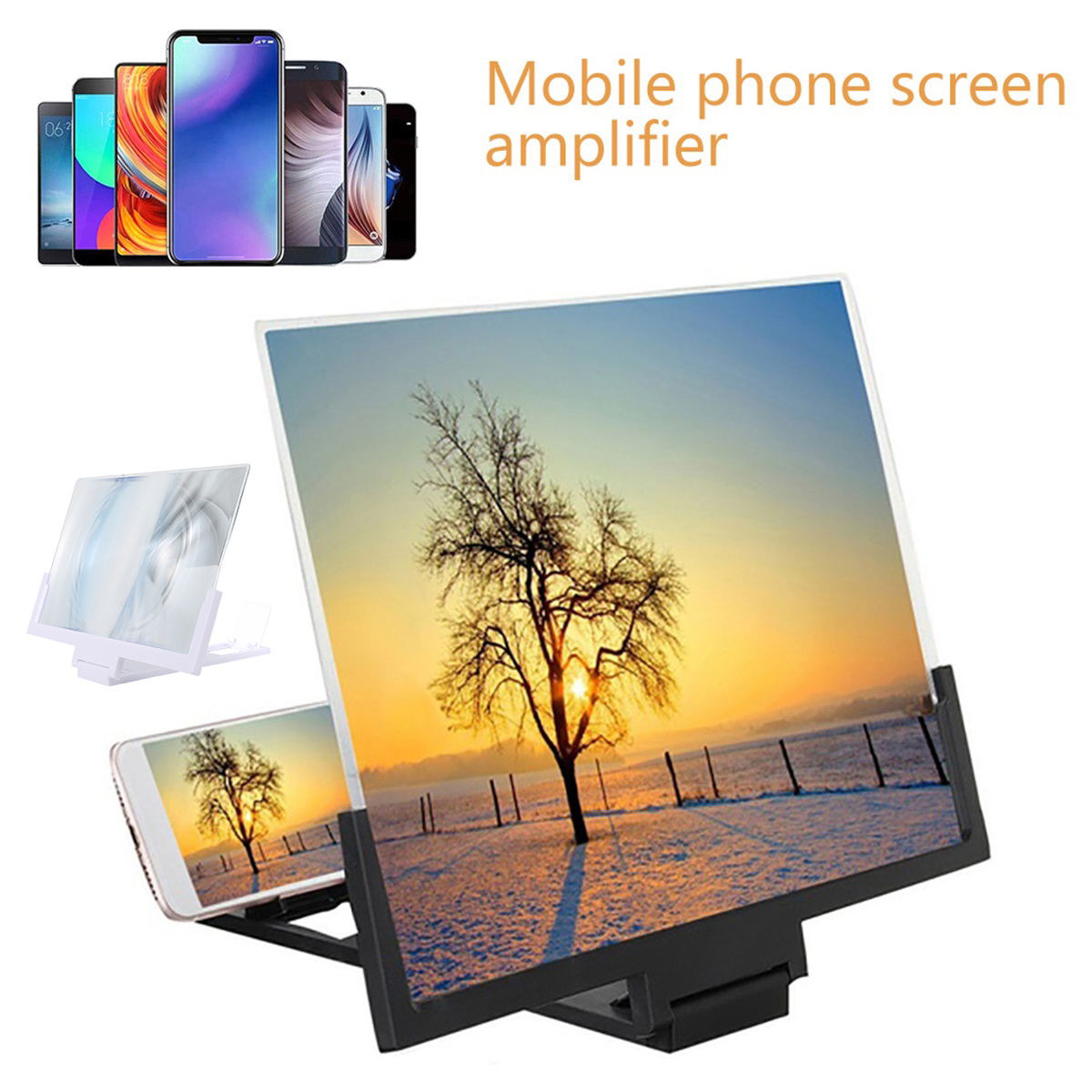 Digital Magnifier Reading - 14 Inch Mobile Phone Screen Amplifier