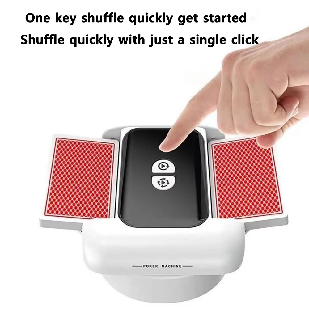 Electric Gadget - Rechargeable Automatic Card Shuffling Machine Electric