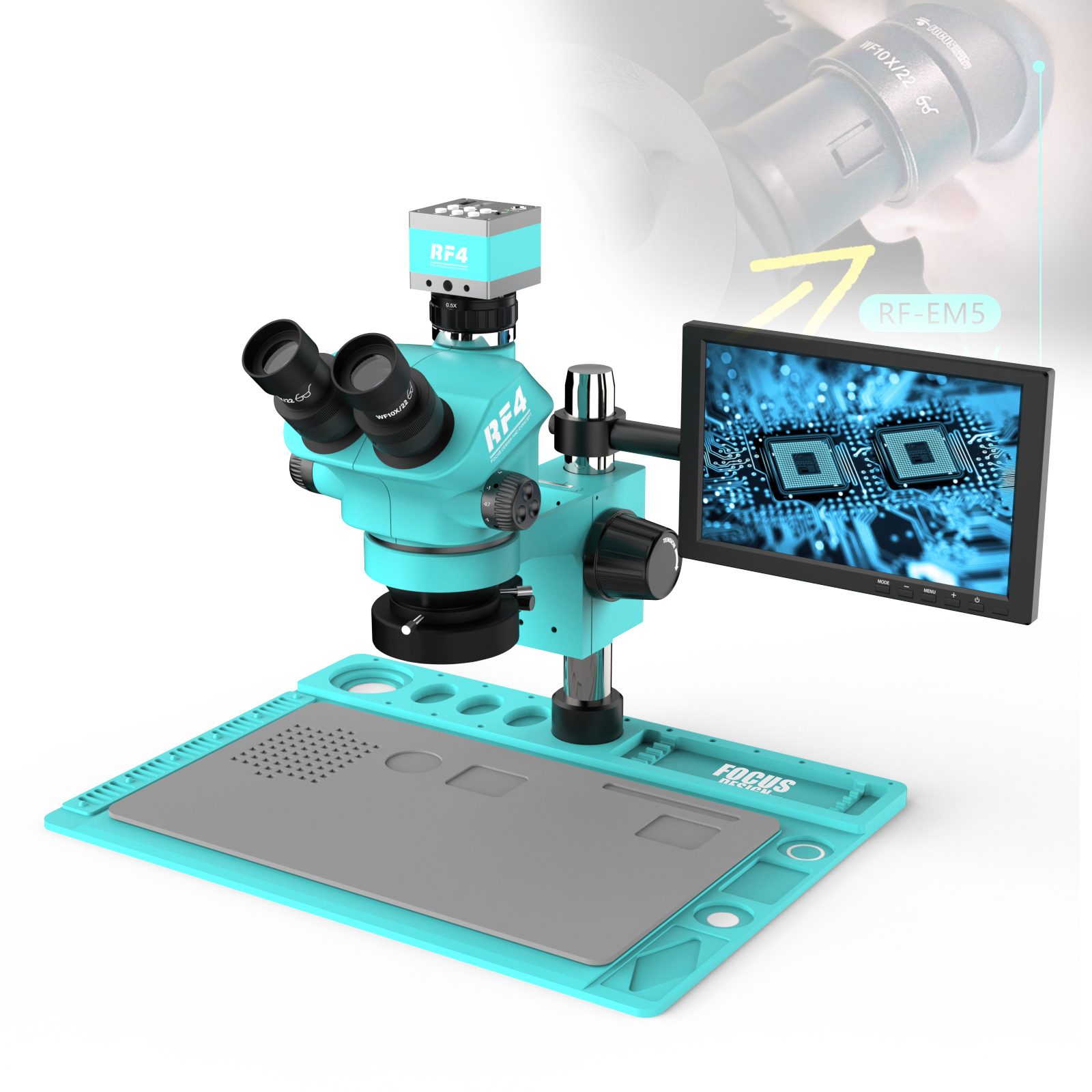 Digital Magnifier Reading - RF4 1080P 2K Camera 10-Inch HD