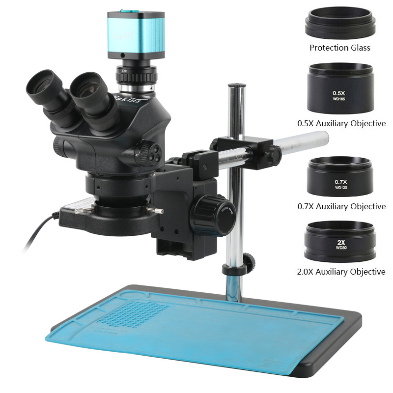 Digital Magnifier Reading - 3.5X 7X-50X 100X Simul Focal Stereo