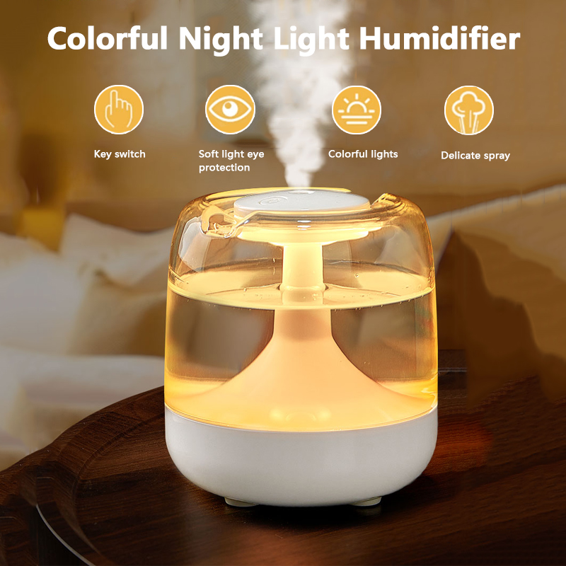 Electronic Gadgets For Home - 650ML Portable Humidifier Air Humidifier Essential