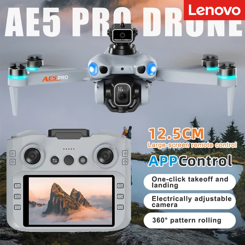 New Gadgets Electronic - Lenovo 2026 NEW AE5 Drone 4K