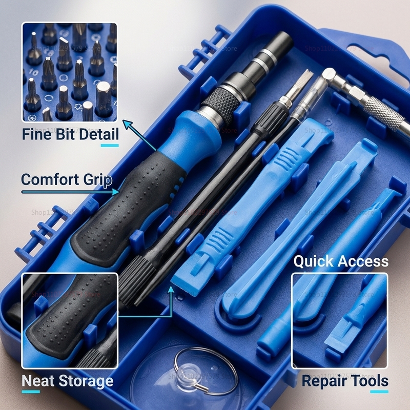 115 in 1 Multifunctional Screw - Electronic Gadgets For Home ulasan dan harga