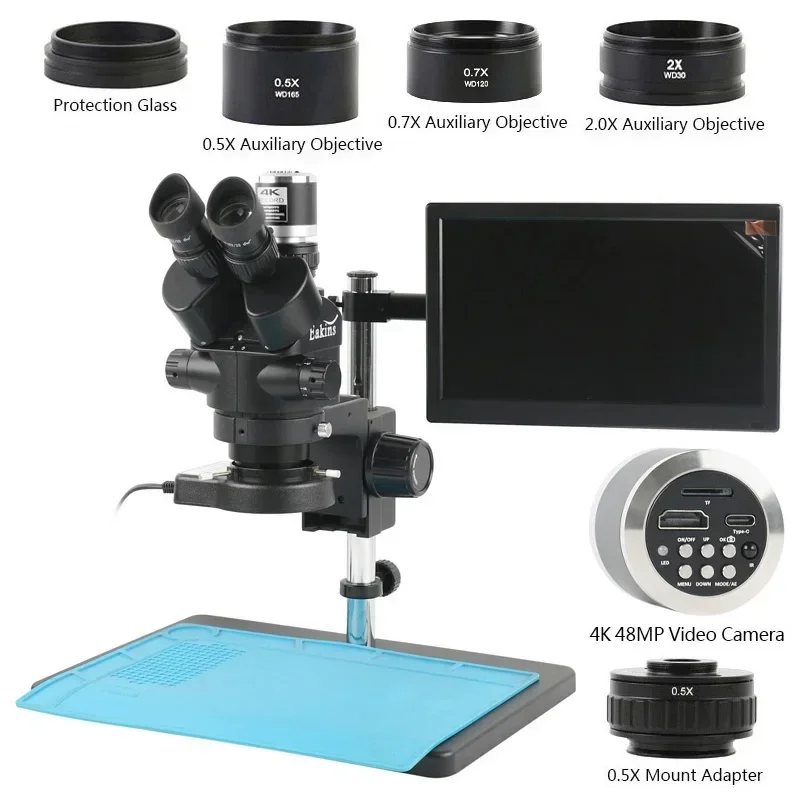 Simul Focal Trinocular Stereo  - Digital Magnifier Reading ulasan dan harga