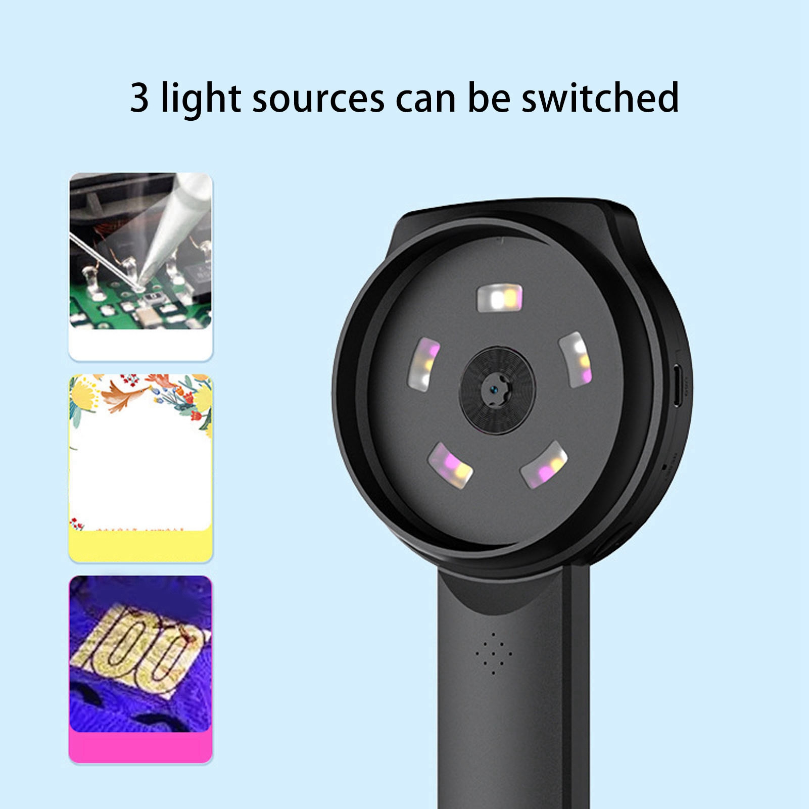 1000X Magnifying Glass Handhel - Digital Magnifier Reading ulasan dan harga