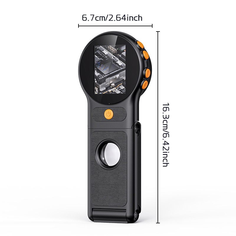 Foldable Digital Microscope Au - Digital Magnifier Reading ulasan dan harga