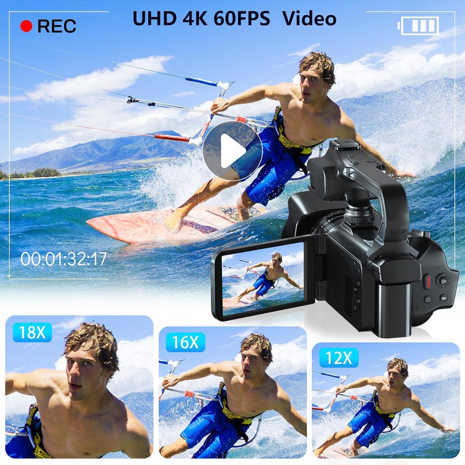 4K Professional Video Cameras  - Electronic Gadgets For Home ulasan dan harga