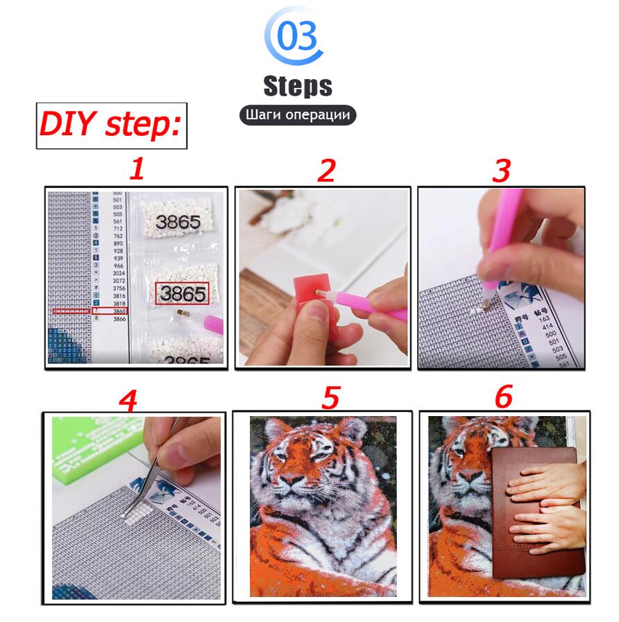 New 5D Round Diamond Painting  - Gadget Q ulasan dan harga