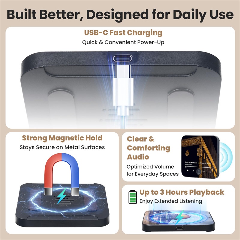 Quran Magnet Speaker for Fridg - Gadget Q ulasan dan harga