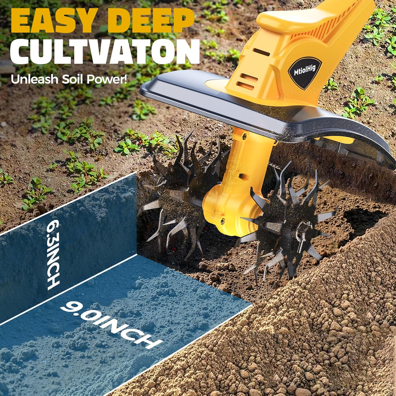 Cordless Tiller Cultivator Com - Electric Gadget ulasan dan harga