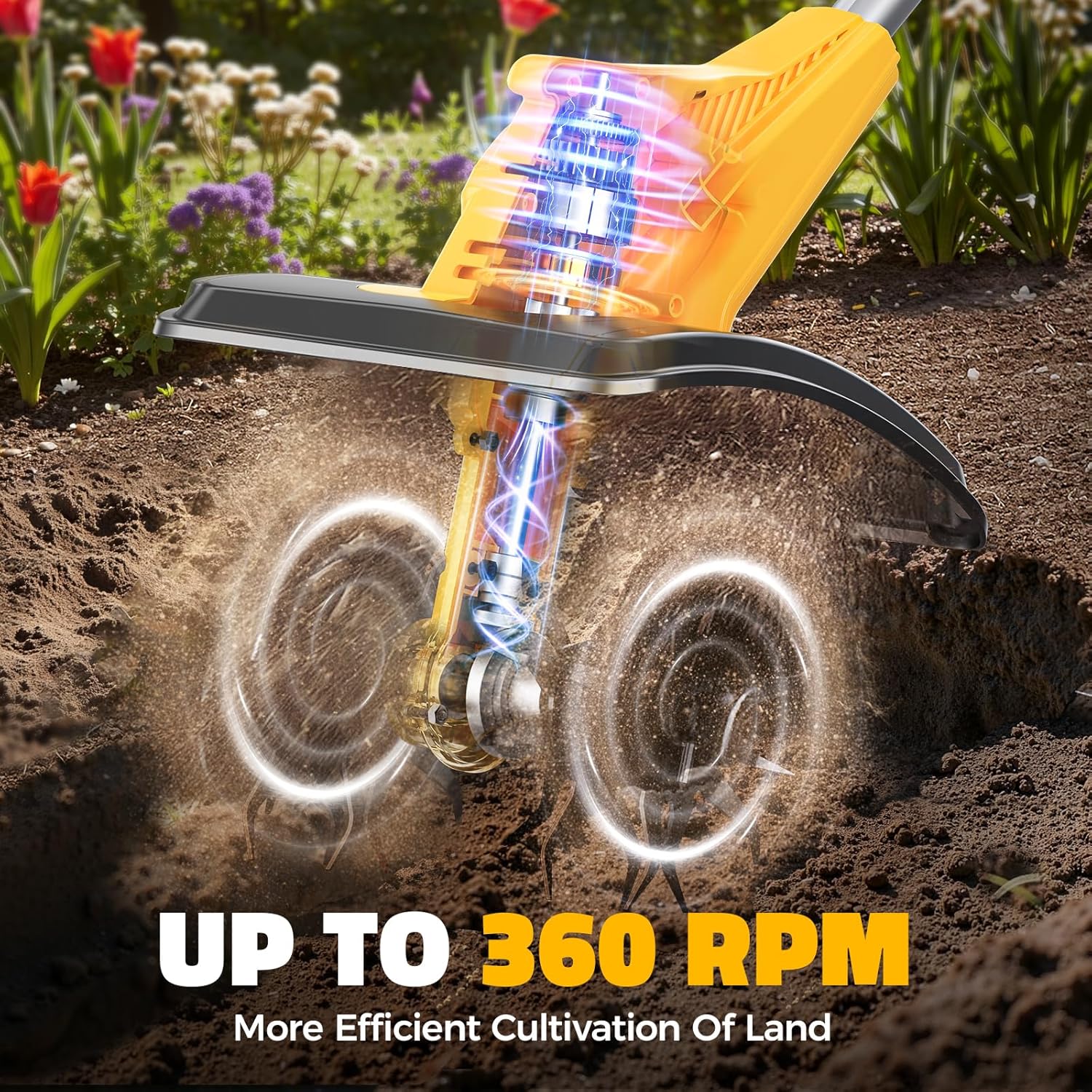 Cordless Tiller Cultivator Com - Electric Gadget ulasan dan harga
