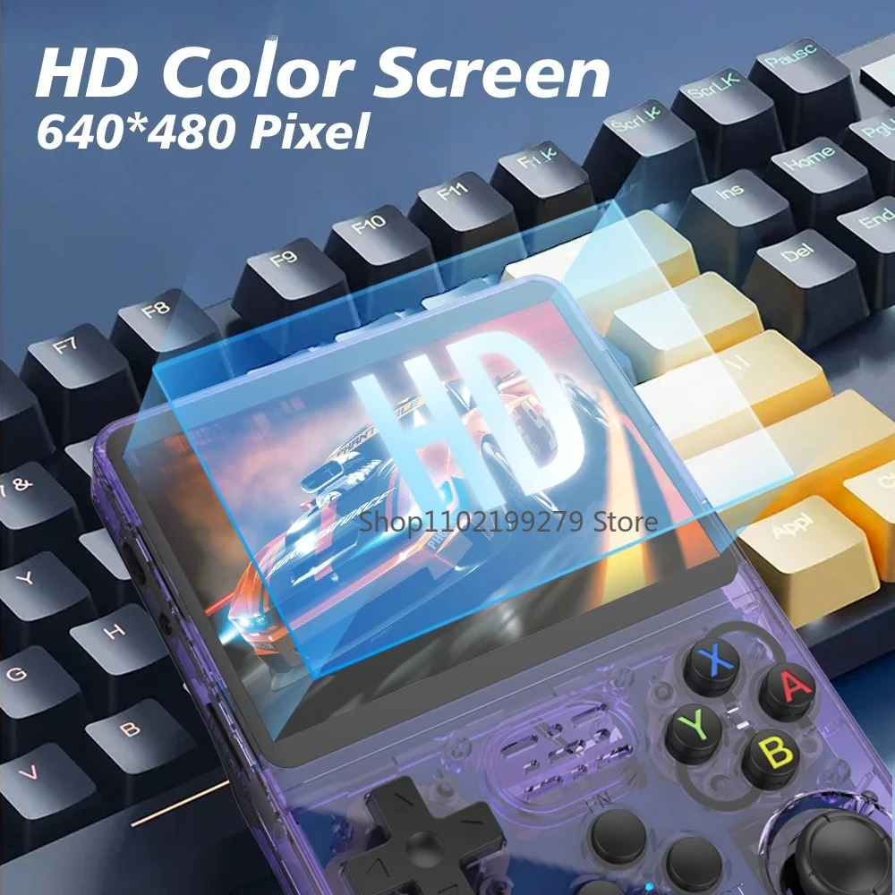 128G R36S Retro Handheld Video - Handheld Game Console ulasan dan harga