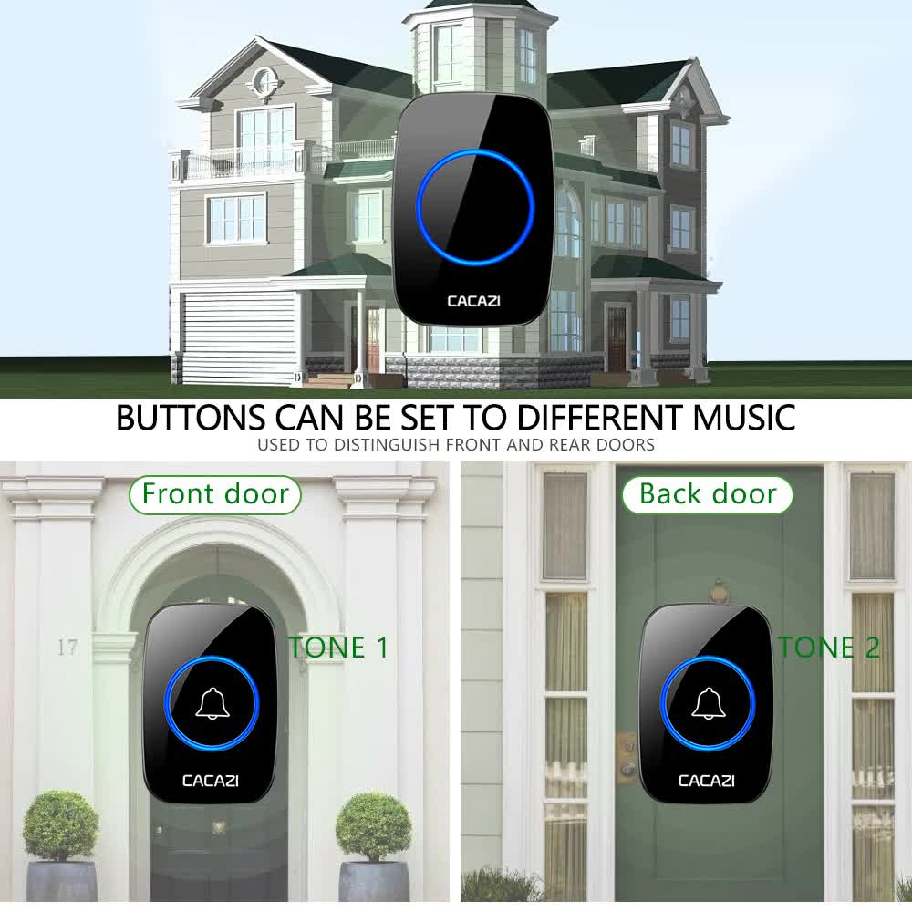 CACAZI A10 Waterproof Wireless - Electronic Gadgets For Home ulasan dan harga