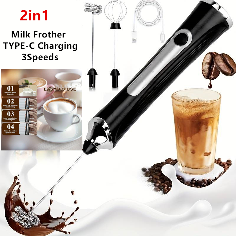Wireless Electric Milk Frother - Electric Gadget ulasan dan harga