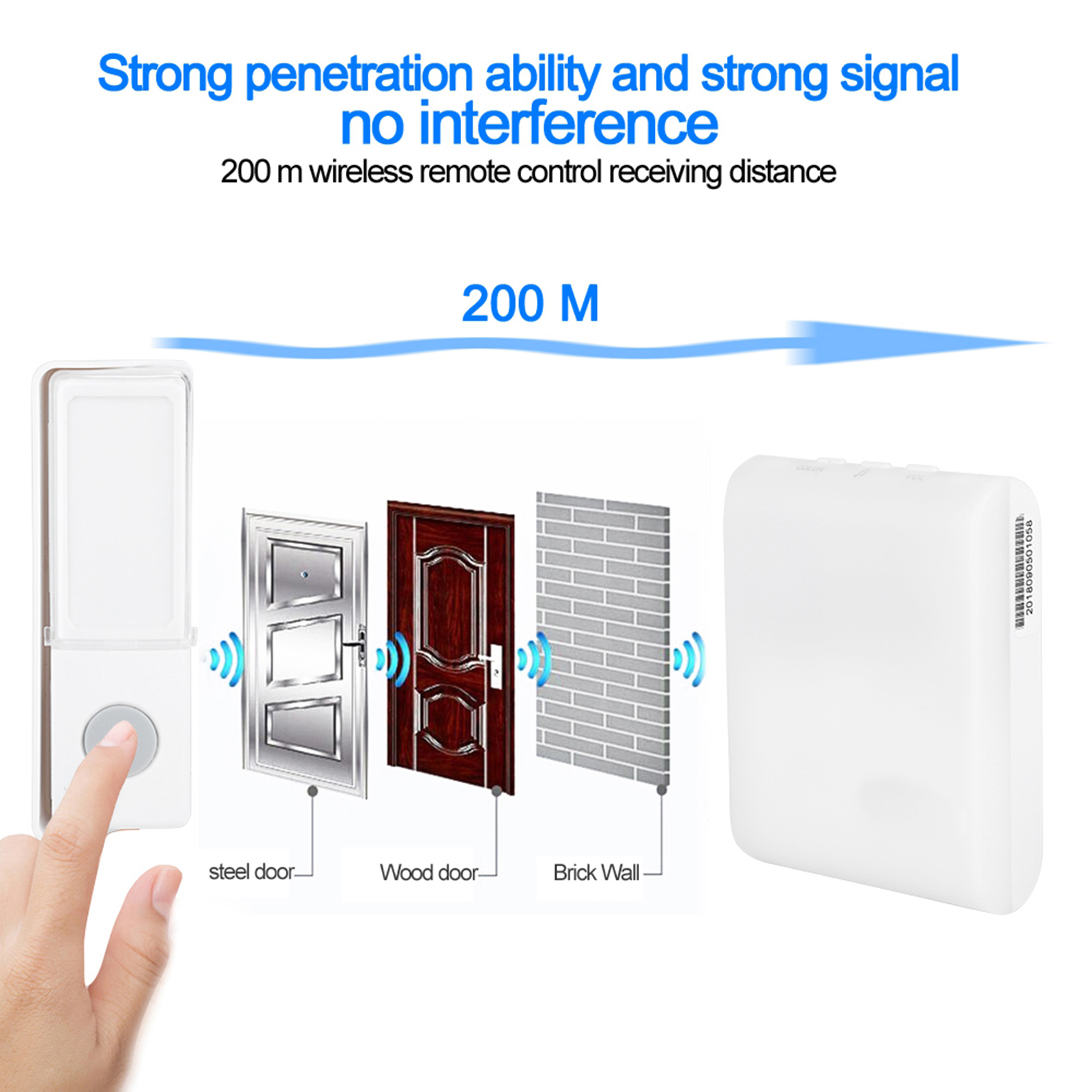 Button Door Bell Elderly Calle - Electronic Gadgets For Home ulasan dan harga
