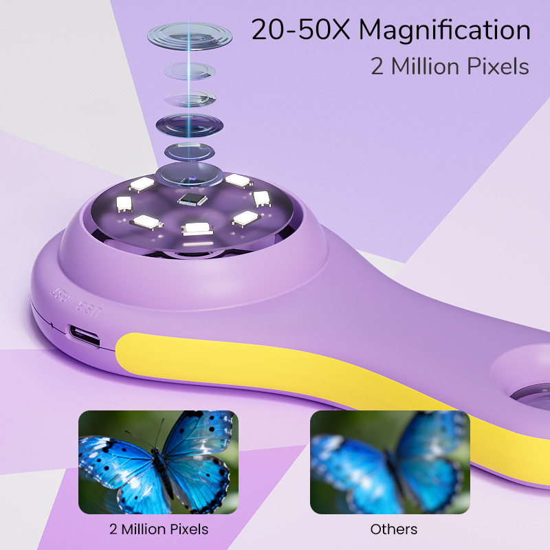 2.0'' IPS Digital Magnifier HD - Digital Magnifier Reading ulasan dan harga