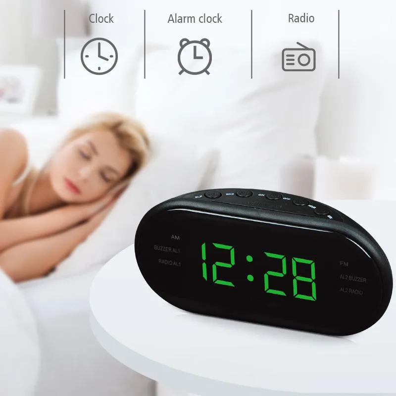 Car Electronic LED Clock Deskt - Electronic Gadgets For Home ulasan dan harga
