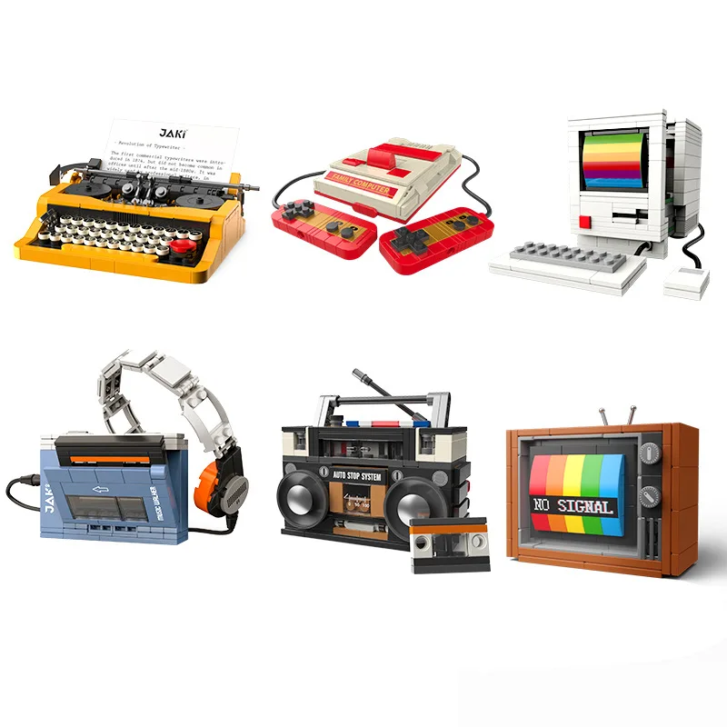 Retro DIY Building Blocks TV R - Electric Gadget ulasan dan harga