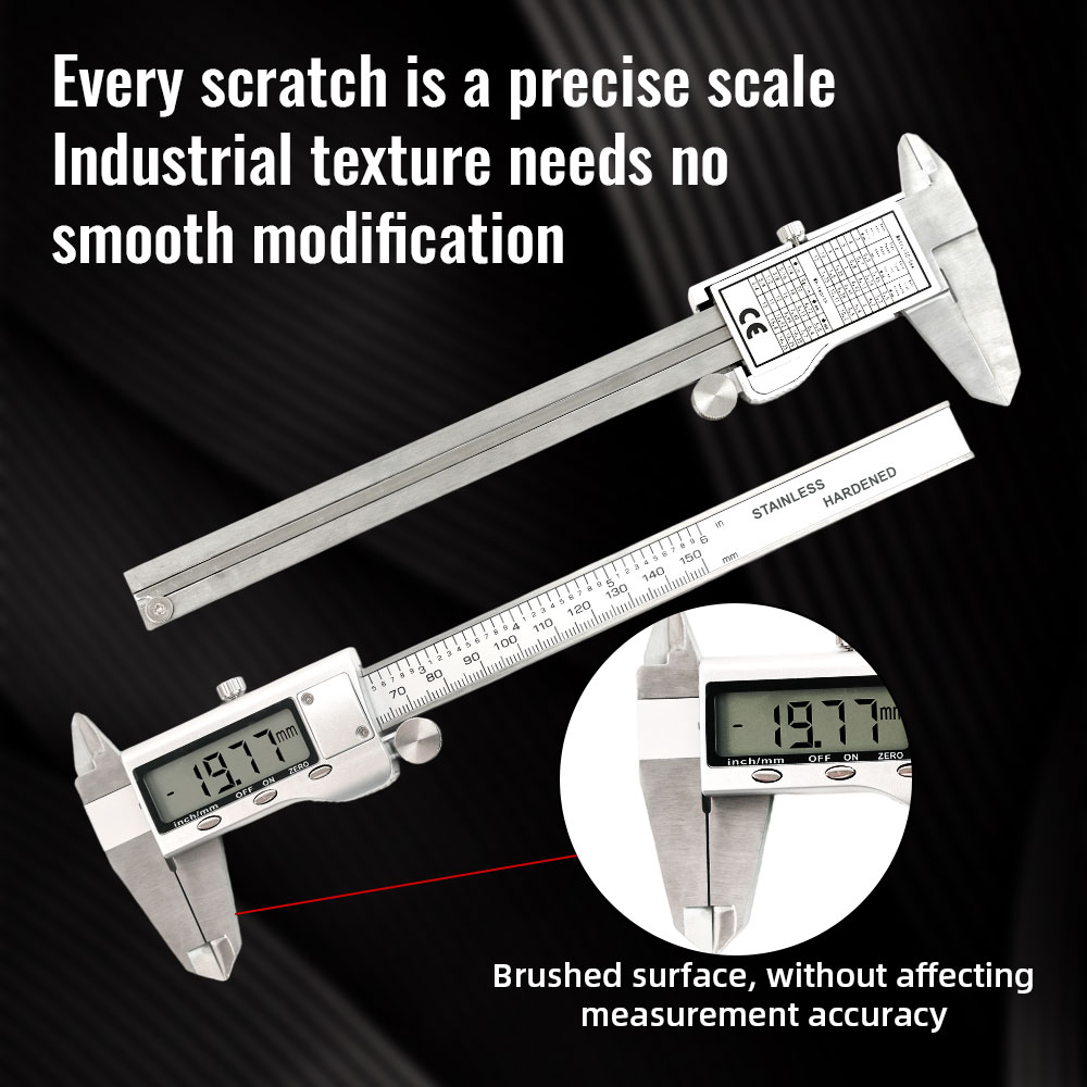 New 6-Inch 0-150mm Stainless S - New Gadgets Electronic ulasan dan harga