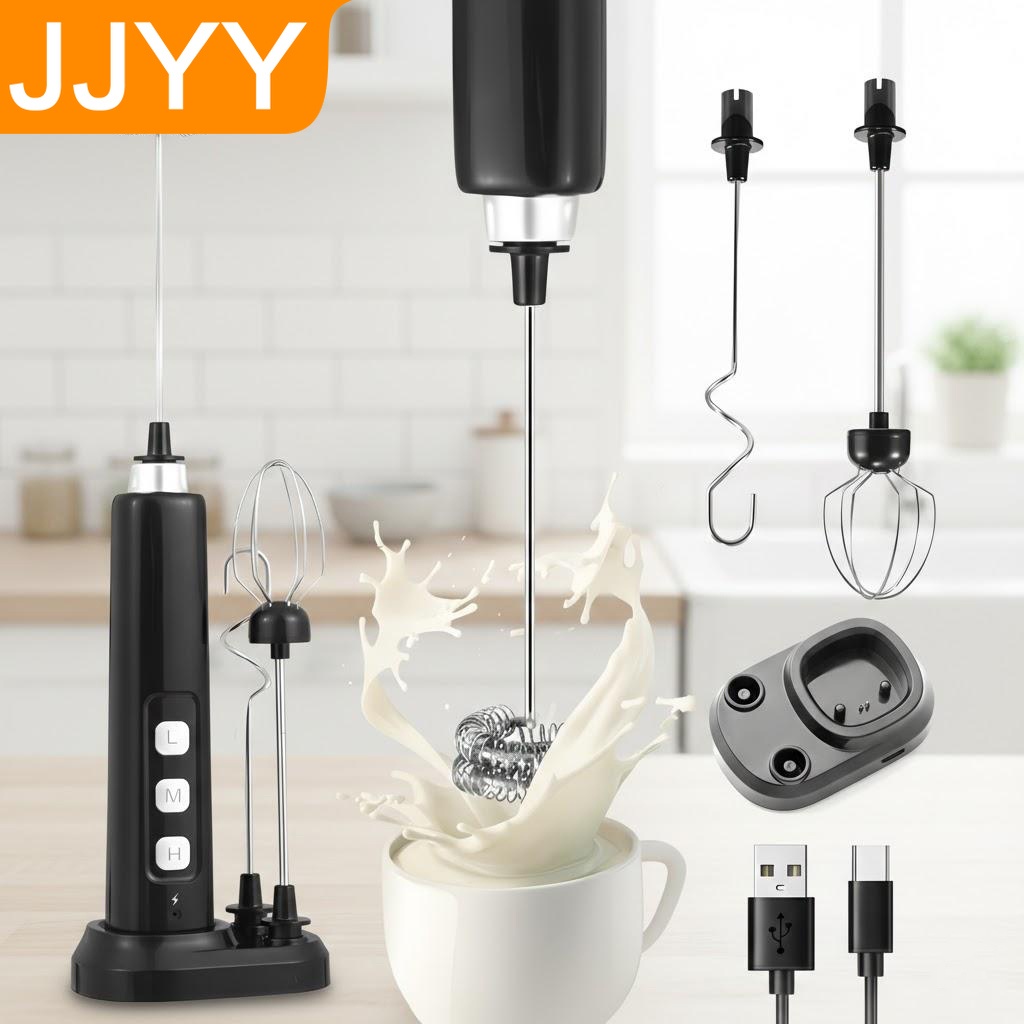 USB Rechargeable Handheld Milk - Electric Gadget ulasan dan harga