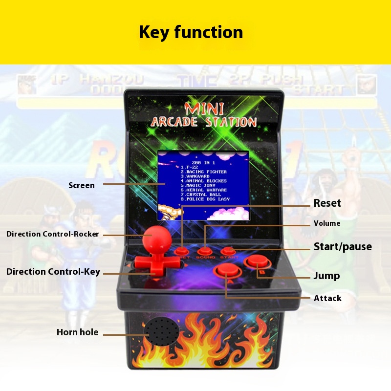 Mini Handheld Game Console Chi - Handheld Game Console ulasan dan harga