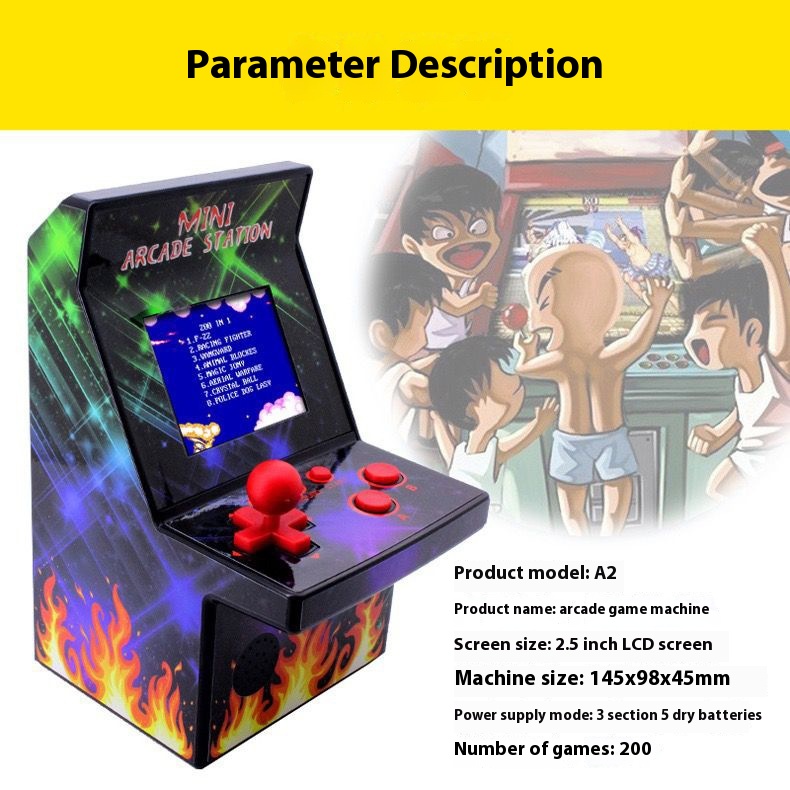 Mini Handheld Game Console Chi - Handheld Game Console ulasan dan harga